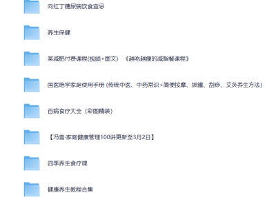 280G养生保健教程